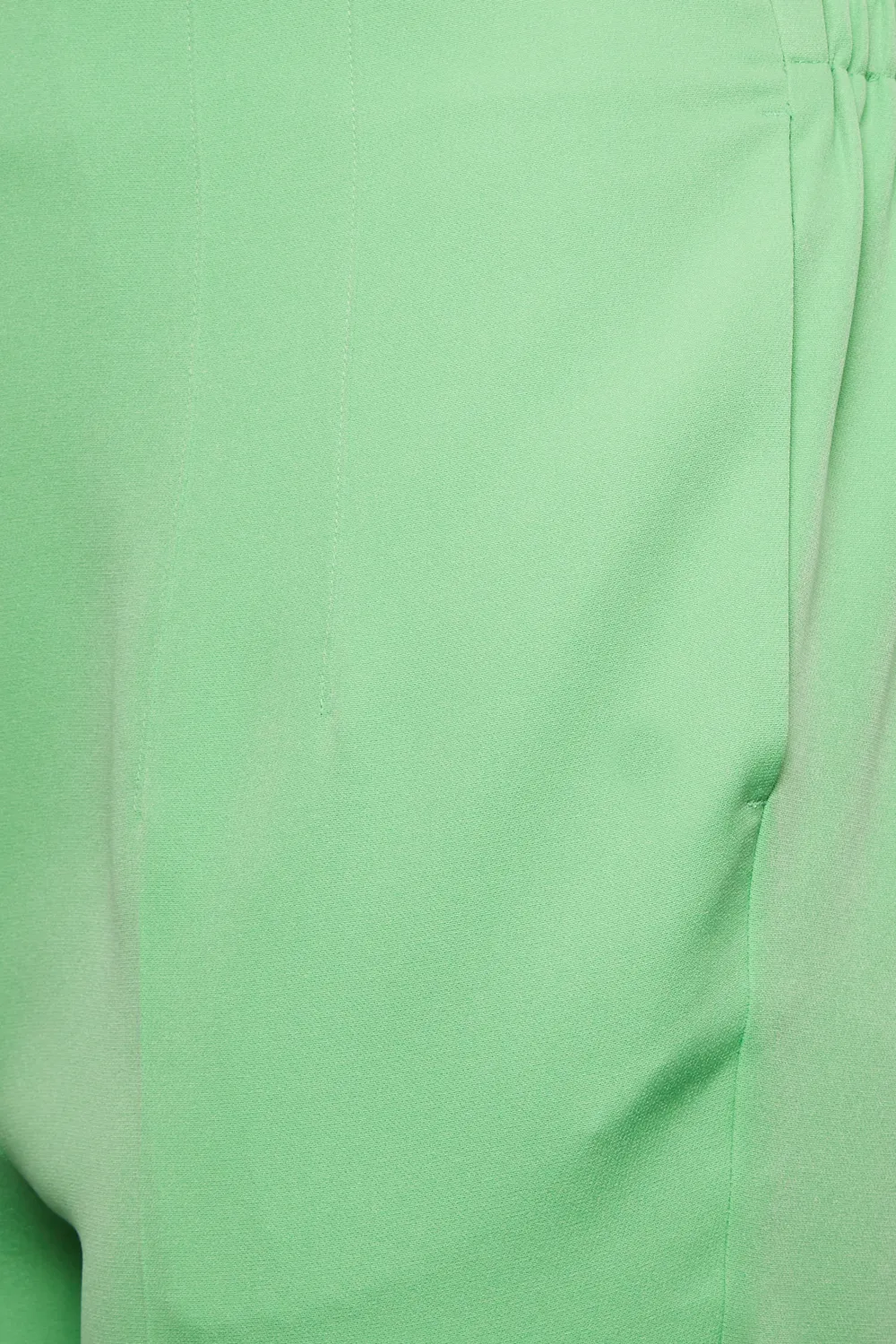 YOURS Curve Green Darted Waist Tapered Trousers