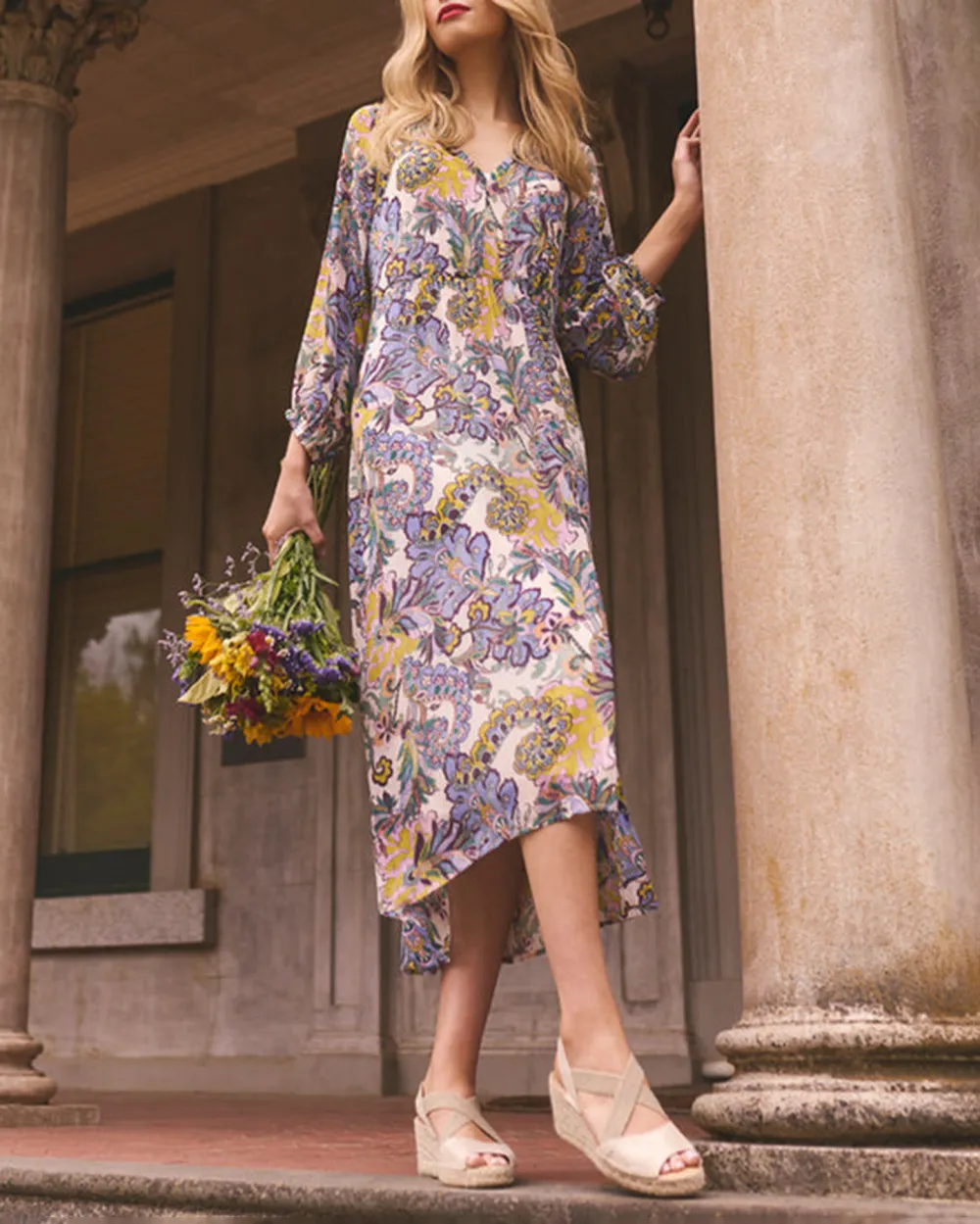 Printed Georgette Dress