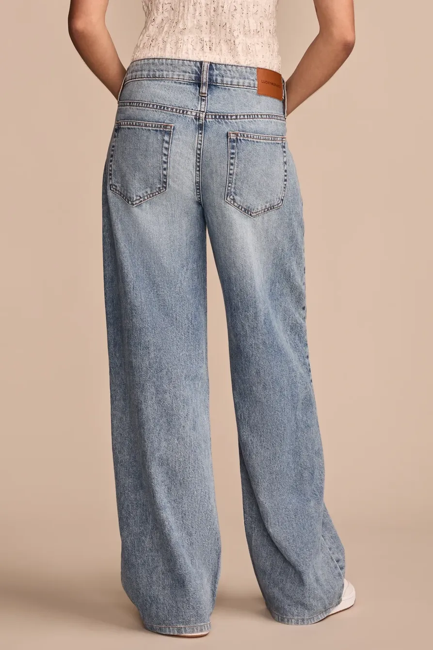 Peel Paradise Wash Baggy Wide Leg