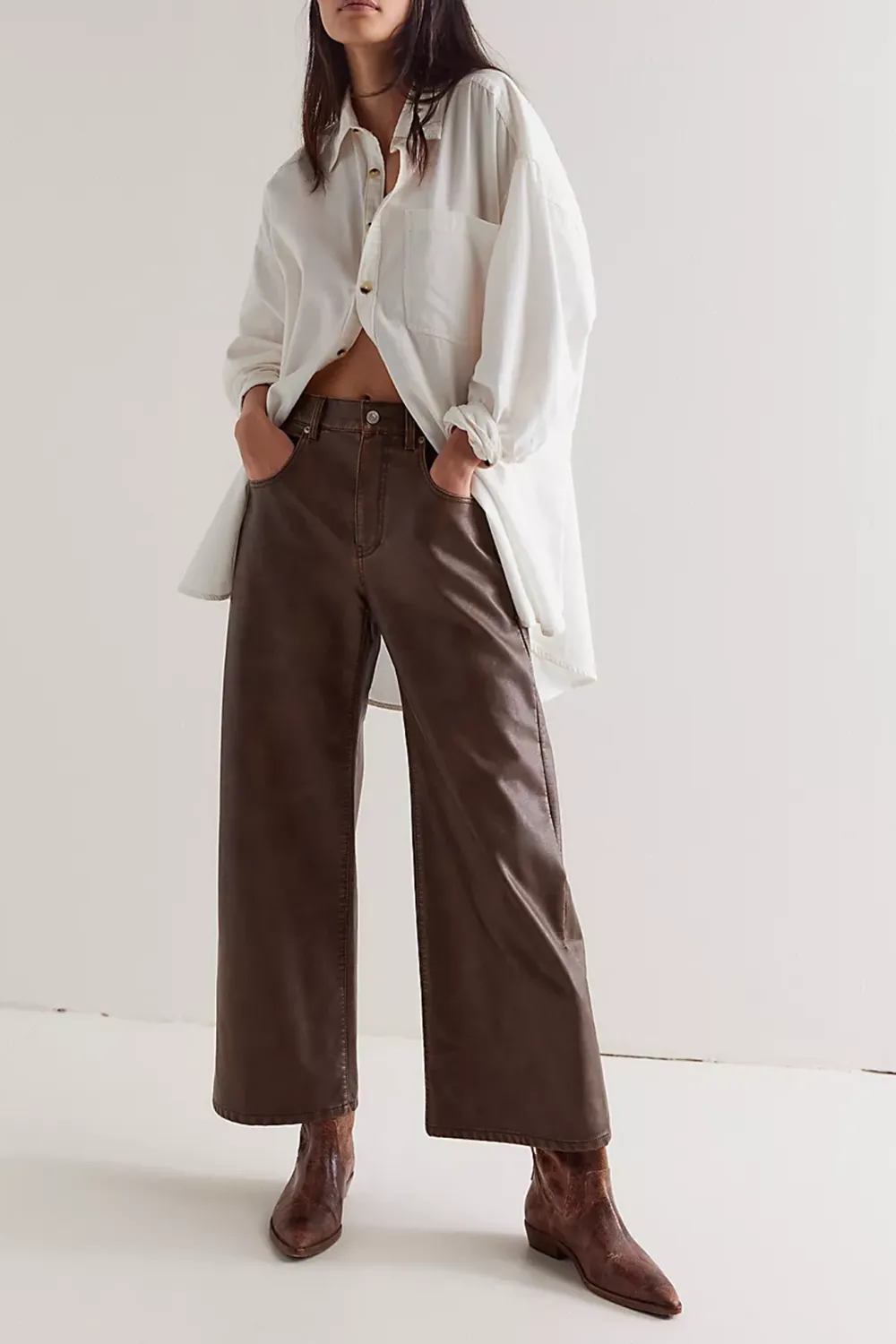 Wide Leg Utility Pants