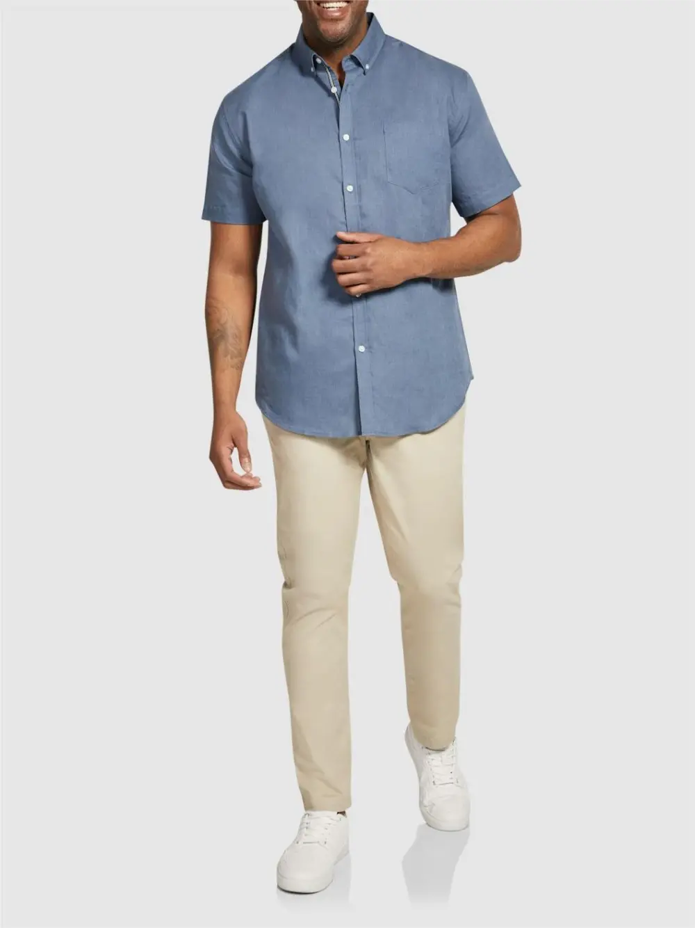 LINEN SHORT SLEEVE SHIRT