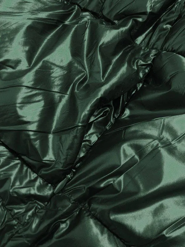 Ladies reversible green jacket