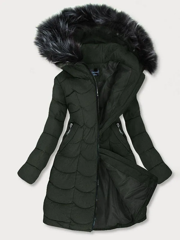 Ladies winter hooded jacket