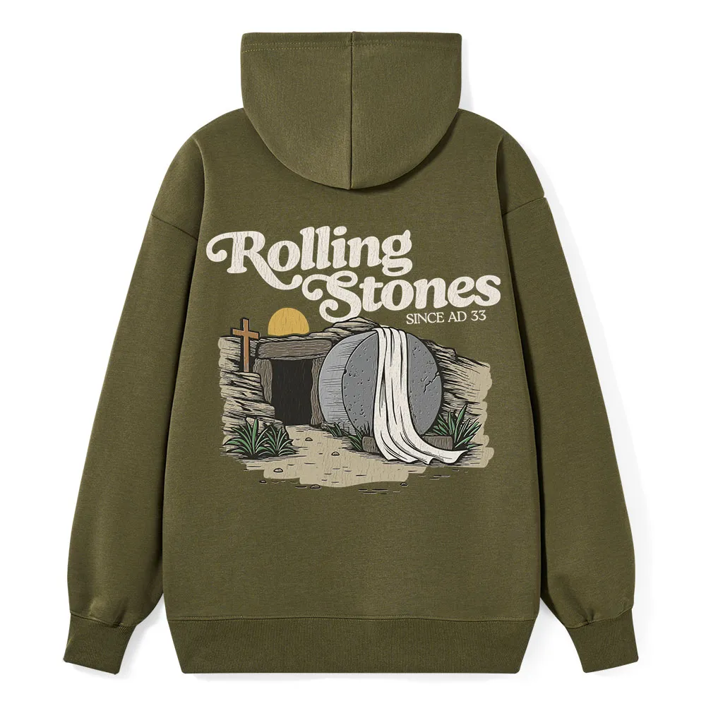 The Stone Was Rolled Away Christian Classic Hoodie