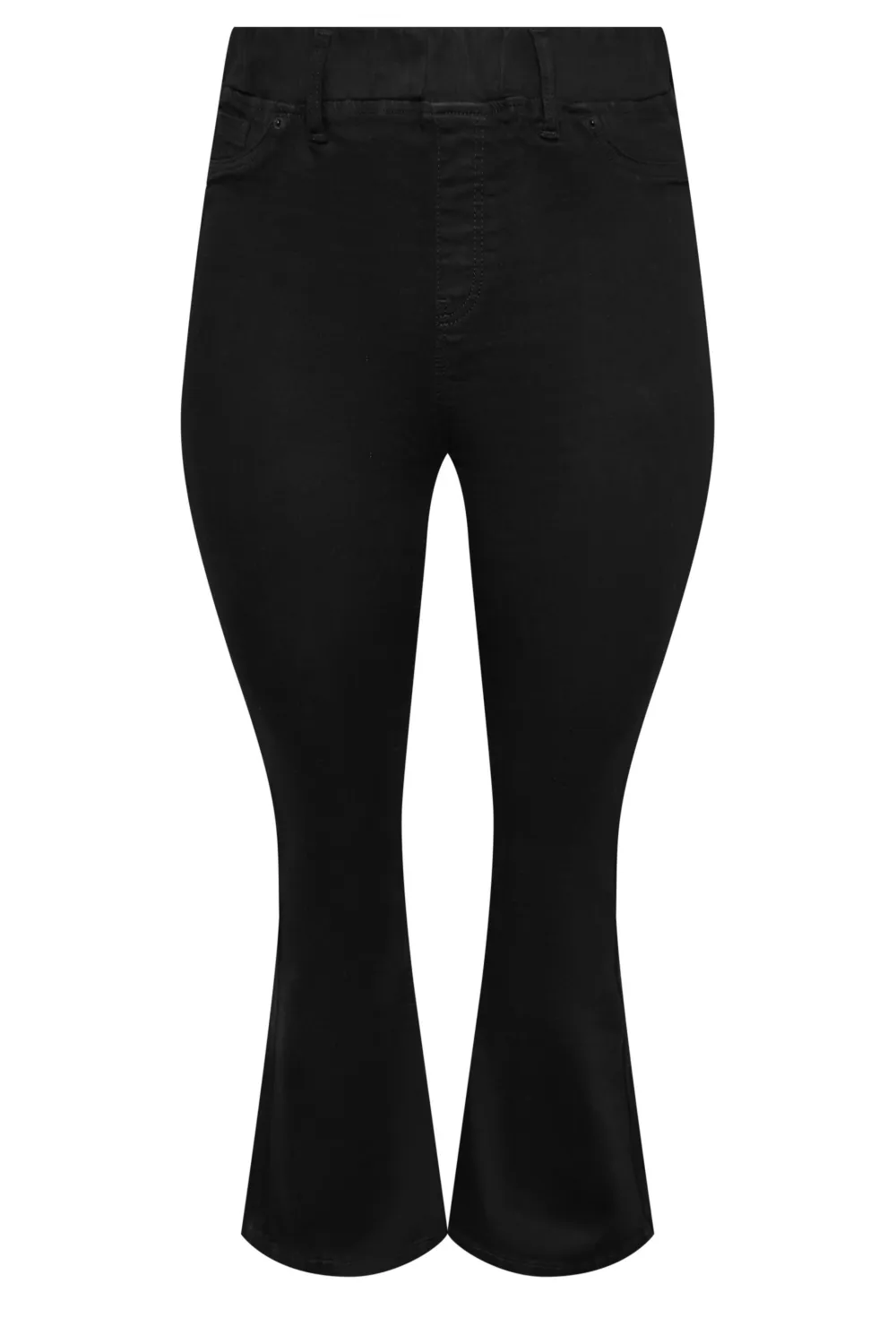 YOURS Curve Black Bootcut Jeggings