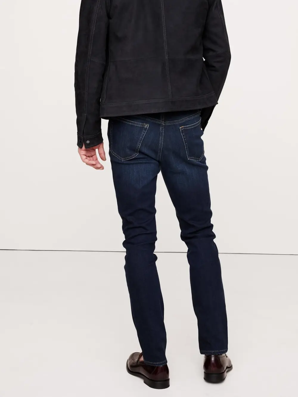 Slim Fit Medium Wash Stretch Fiber Men's Shorts