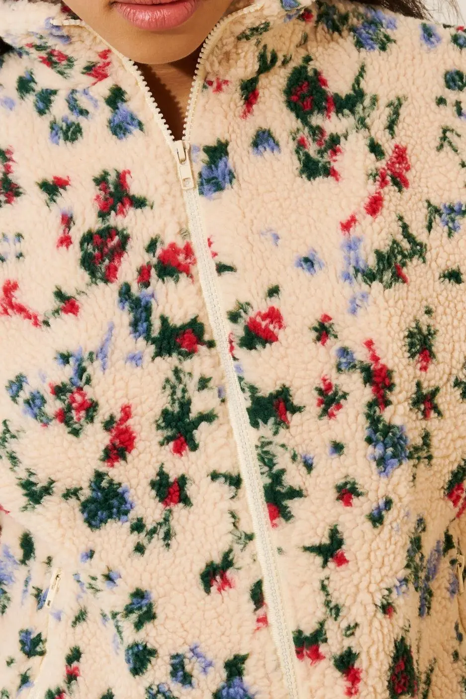 Poppy Relaxed Sherpa Jacket