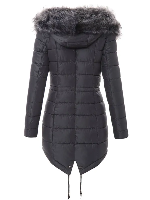 Fur women's jacket