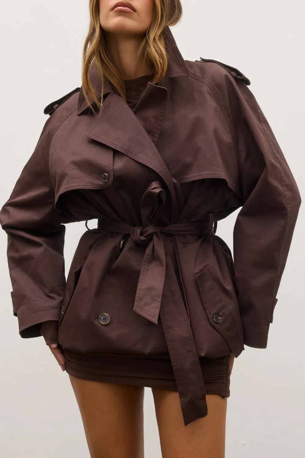 High-End Asymmetric Cut Suit Jacket