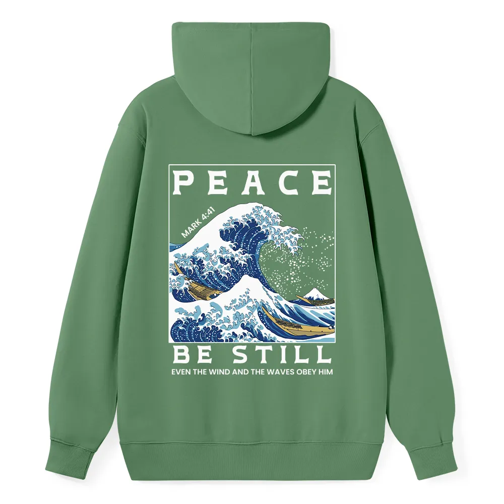 Peace Be Still Christian Classic Hoodie