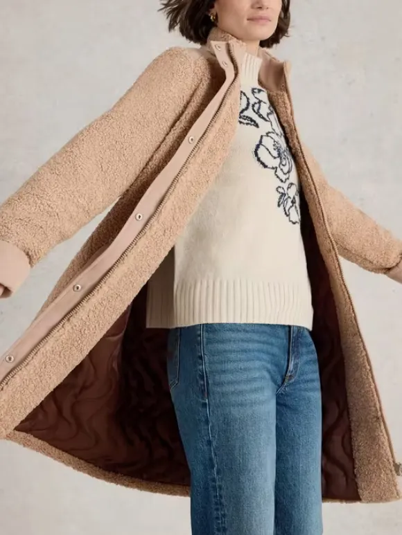 Daily Coat In Light Natural