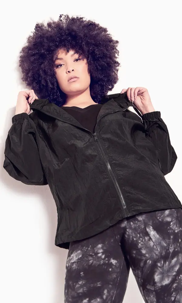 Evans Black Lightweight Active Jacket