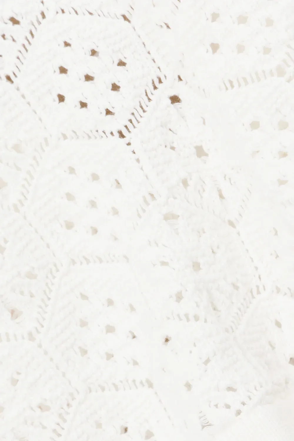 Crochet Cut Out Spaghetti Strap Top