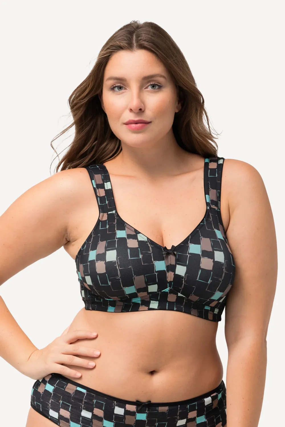 Soft-BH geometrischer Druc ohne Bügel Cup C - D