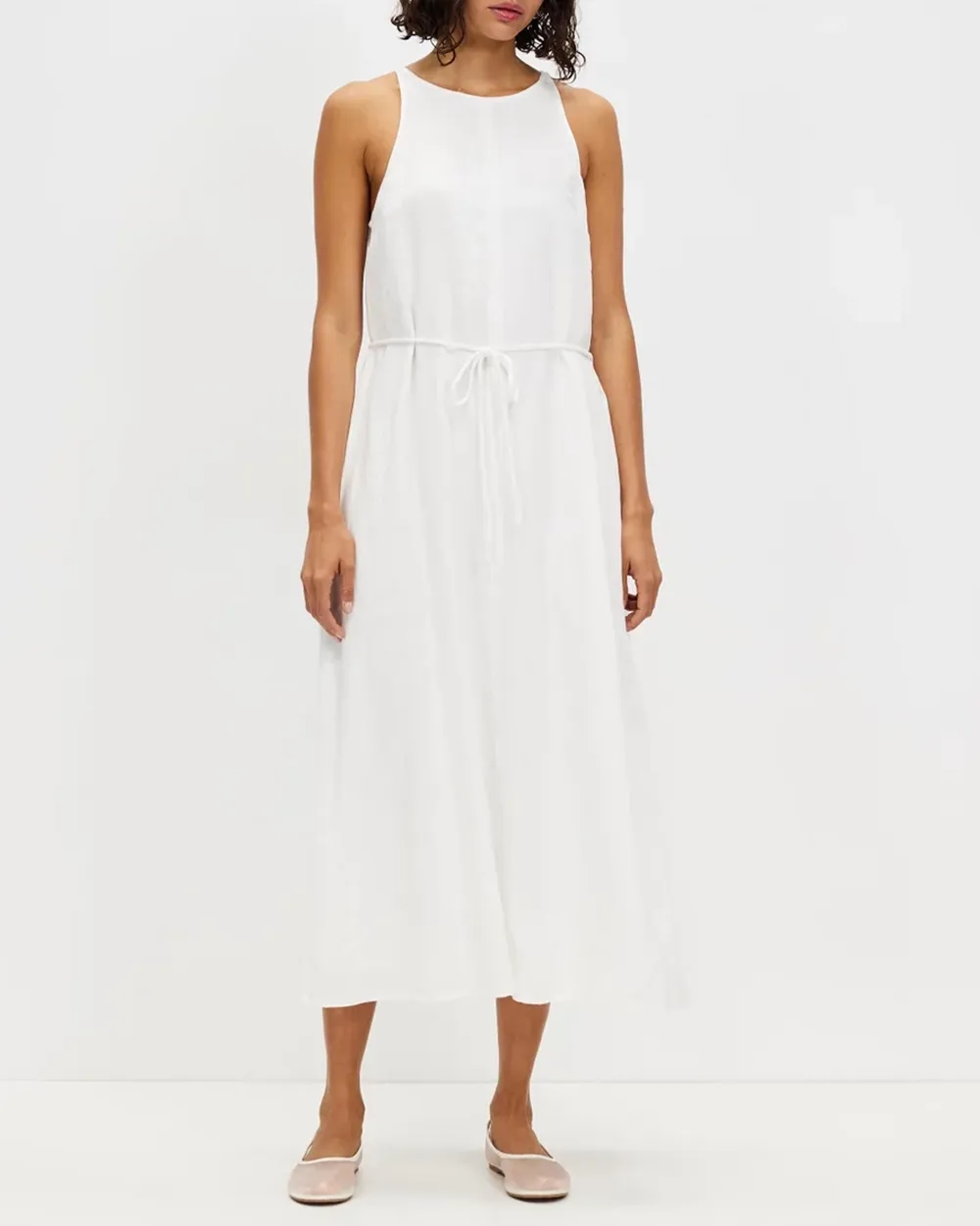Linen Maxi Dress