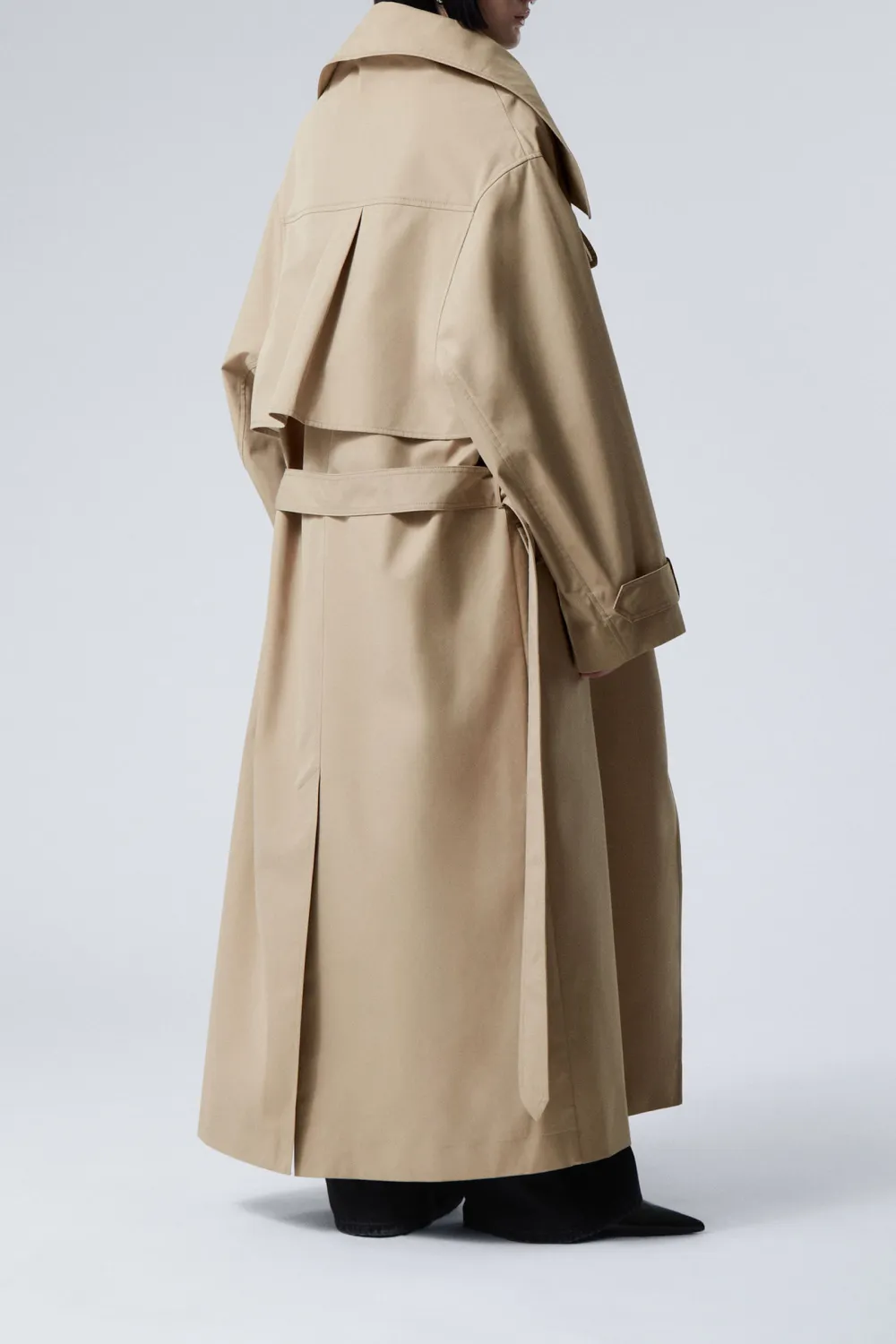 Oversized Button Up Coat