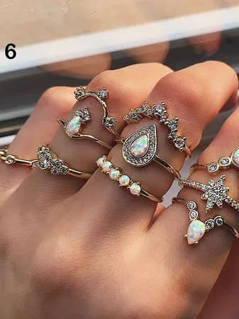 Women Vintage Ring Sets(⚡Clearance Sale)