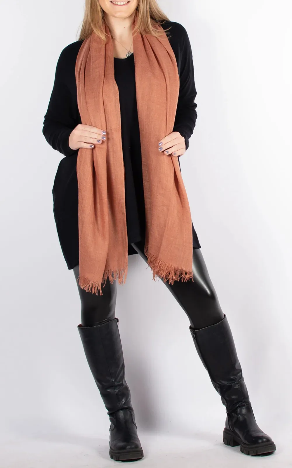 Cotton Lightweight Soft Skin-friendly Women's Scarf