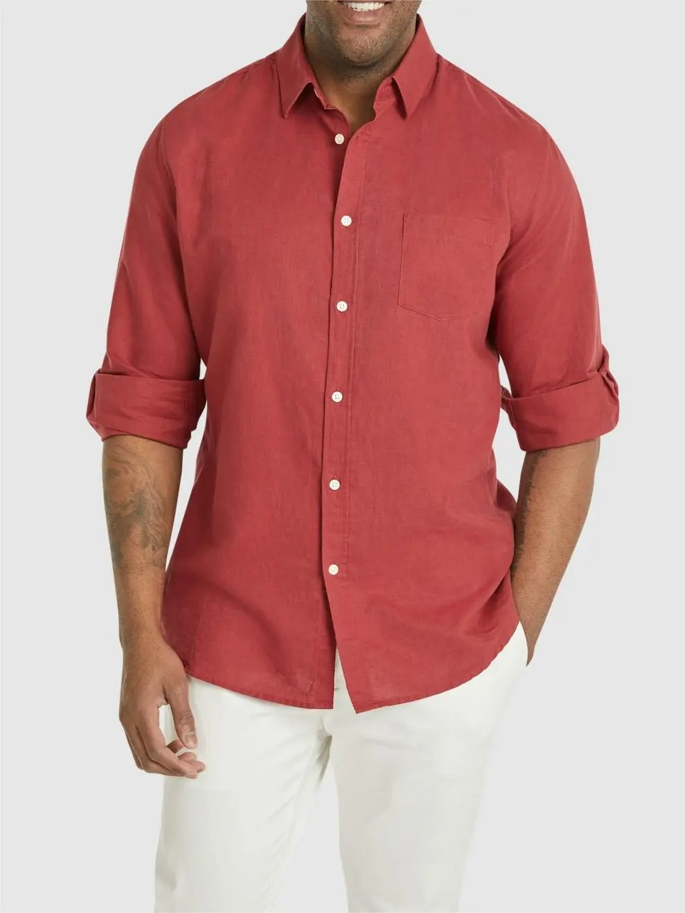 LINEN LONG SLEEVES SHIRT
