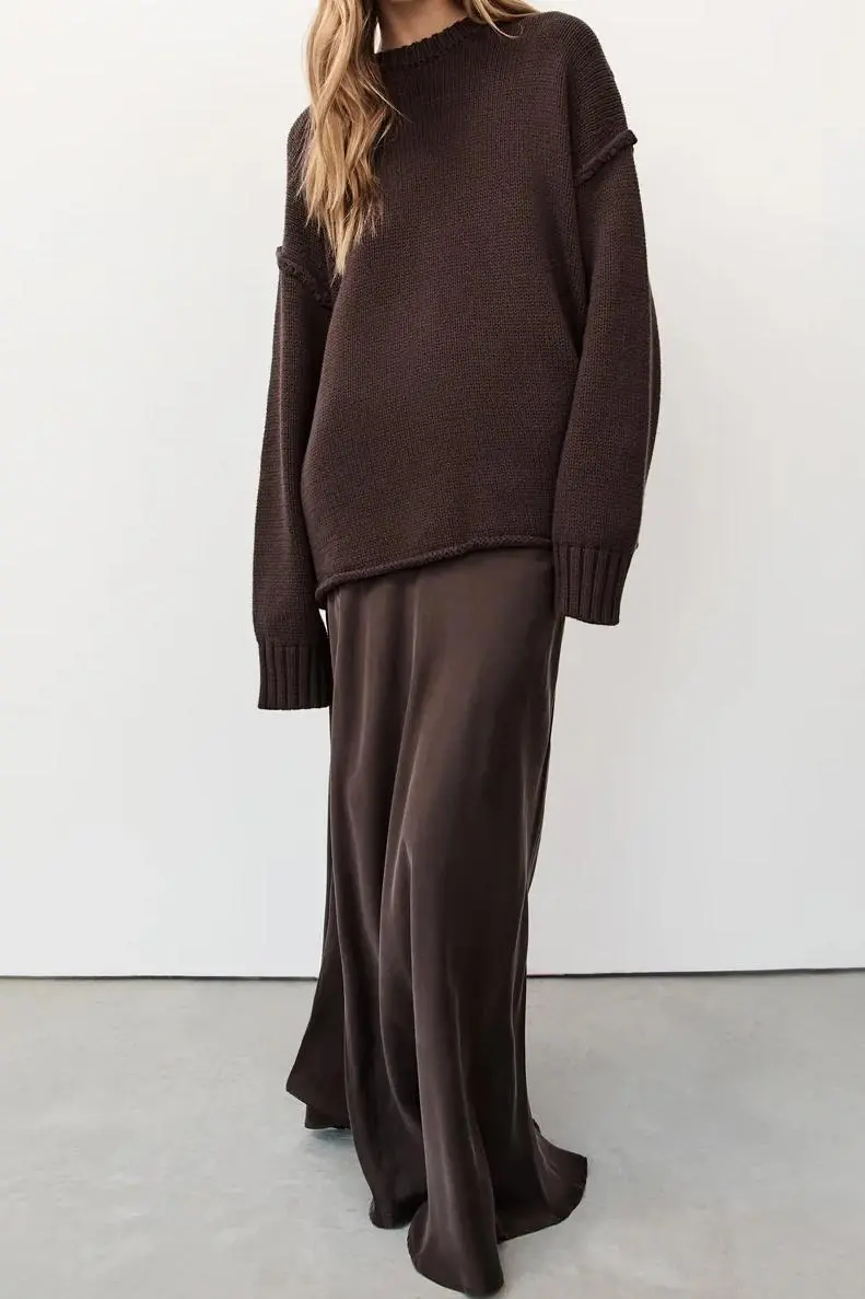 LONGLINE KNIT JUMPER