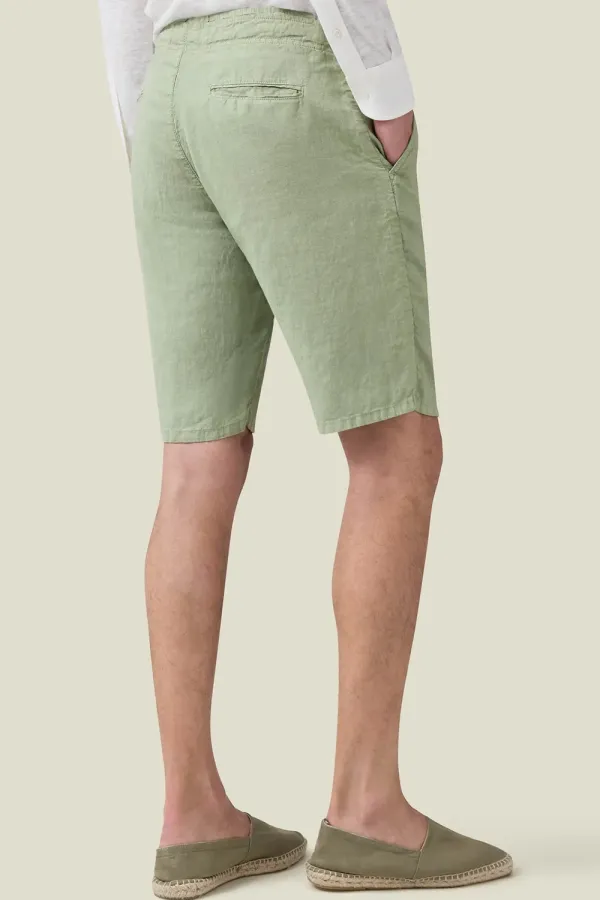 A Light-Washed Effect Shorts