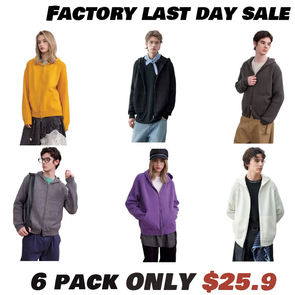 Multi-Color Anti-Pilling Loose And Simple Hooded Knitted Cardigan Sweater 2026, Fashionable, Trendy, Casual, Unisex, Versatile, And Preppy Style.