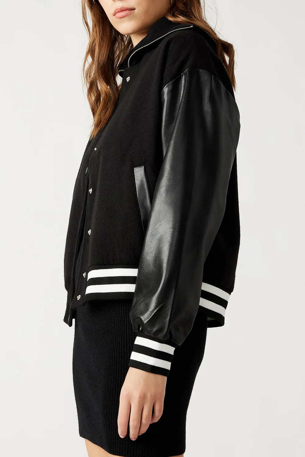 VARSITY JACKET BLACK