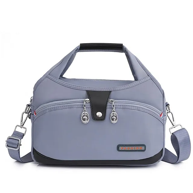 Women's Work Bag Polyester Oxford Cloth Daily Office & Career Camouflage Blue Camouflage Black Taro purple Camouflage purple