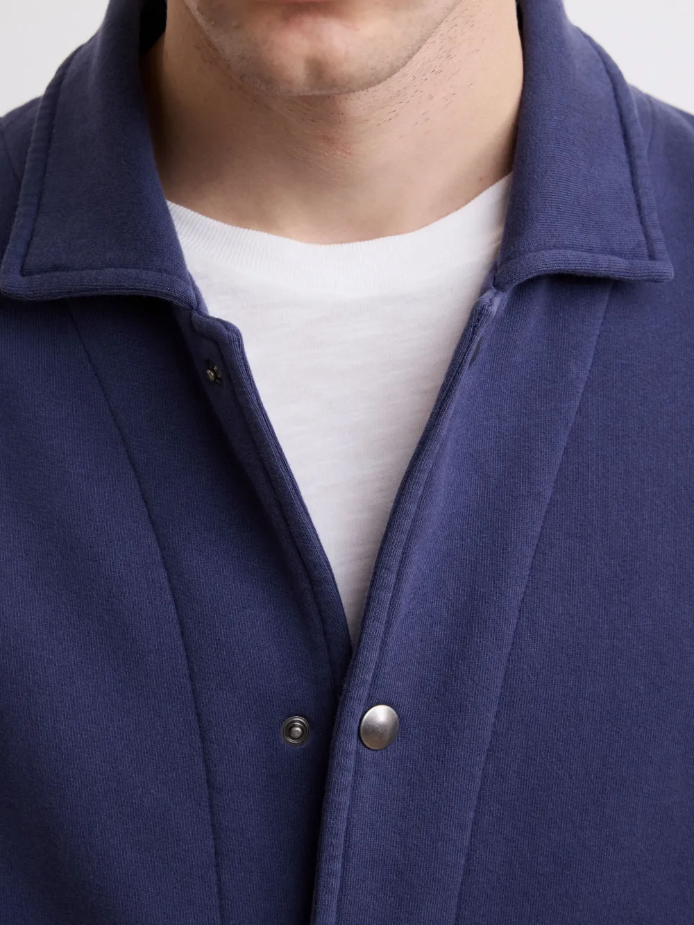 Casual Style Men's Deep Blue Jacket