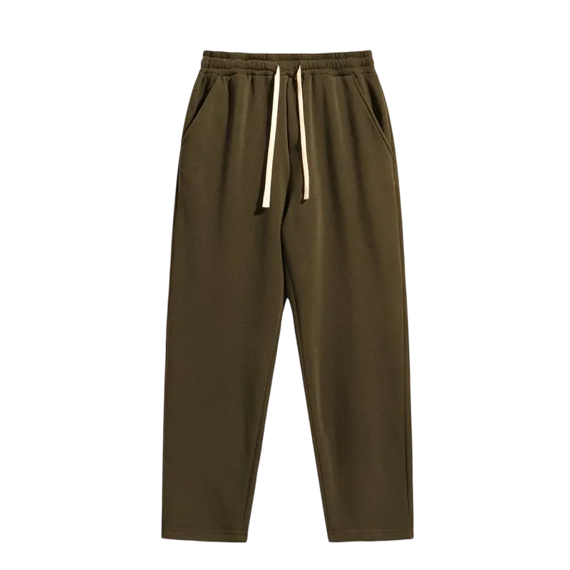 2/4-Piece Men'S Solid Fashion Sweatpants, Versatile Year-Round Wear, Ideal For Autumn And Winter