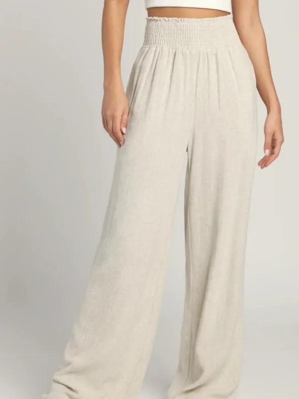 High Waisted Wide Leg Pants