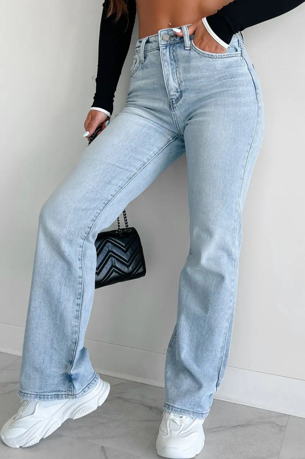 High Rise 90's Flare Jeans