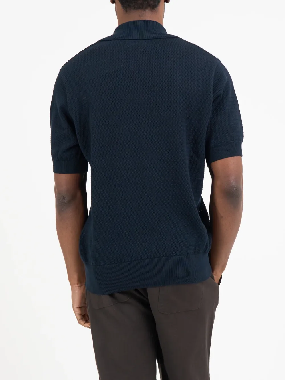 Navy Short Sleeve Polo Shirt