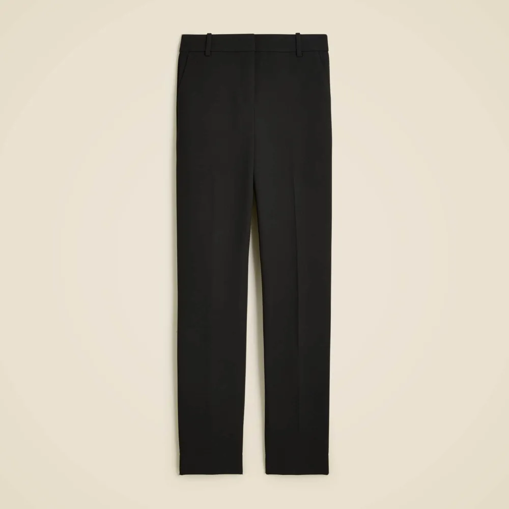 Mid-Waist Stretch Slim Pants