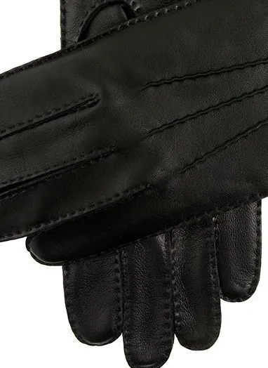 Cashmere lined leather gloves