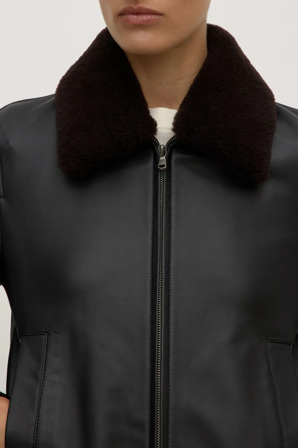 High Quality Lamb Leather Jacket