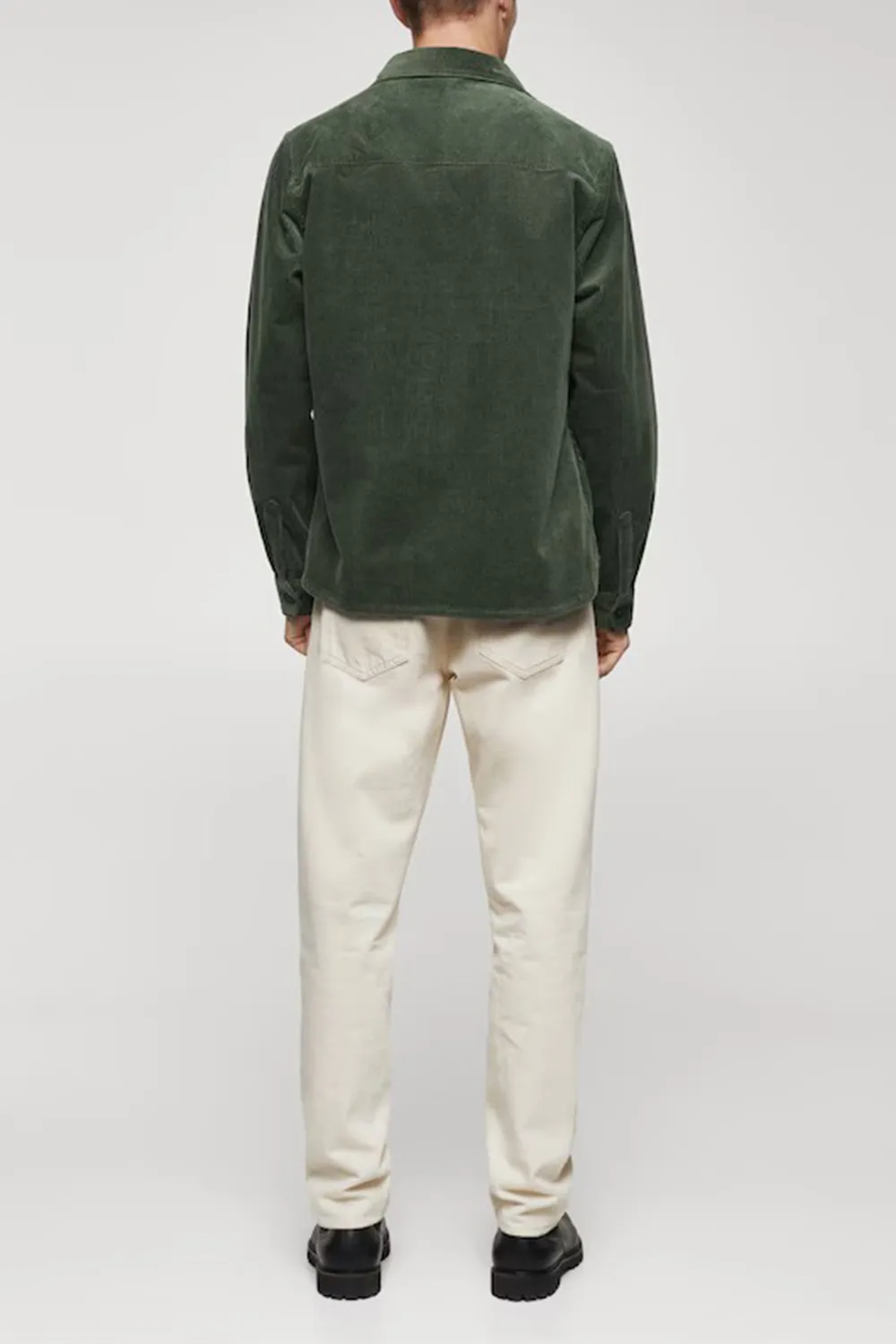 Corduroy Pockets Overshirt