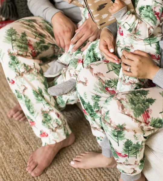 Home Sweet Home Organic Cotton Matching Family Pajamas