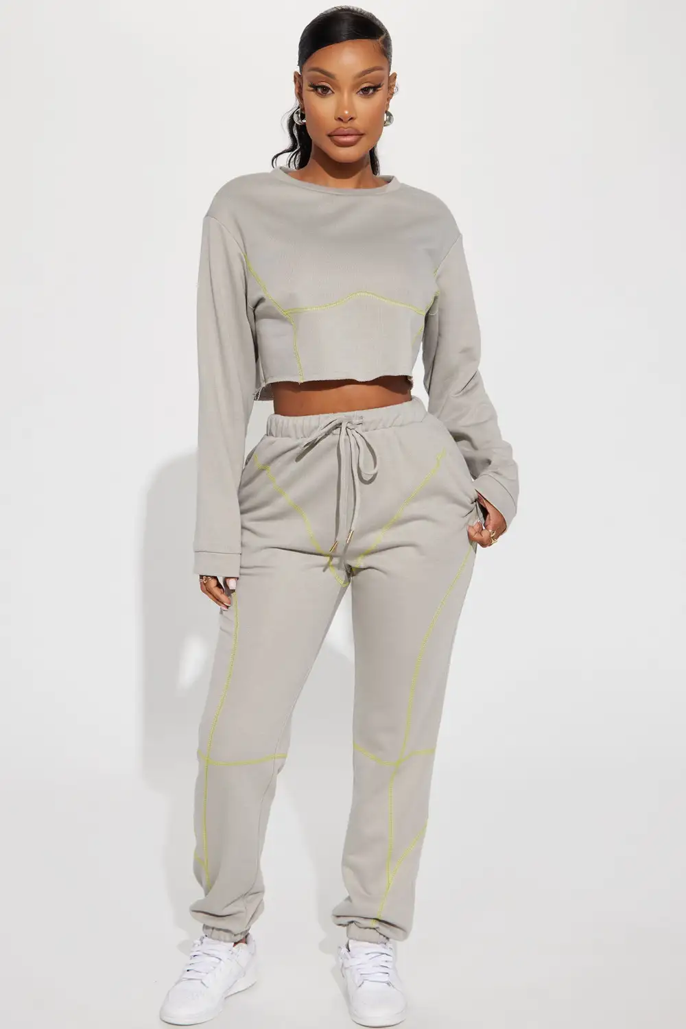 Savanah Lounge Sweatshirt - Grey