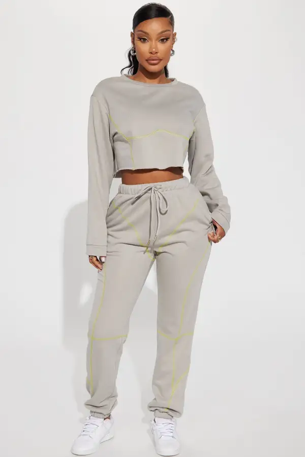 Savanah Lounge Sweatshirt - Grey