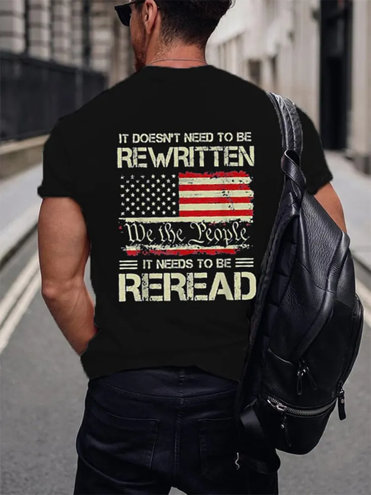 Men'S Shirt We The People T-Shirt