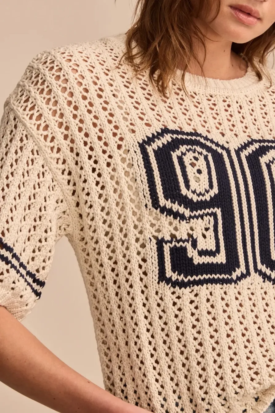 Turtledove Varsity Mesh Tee