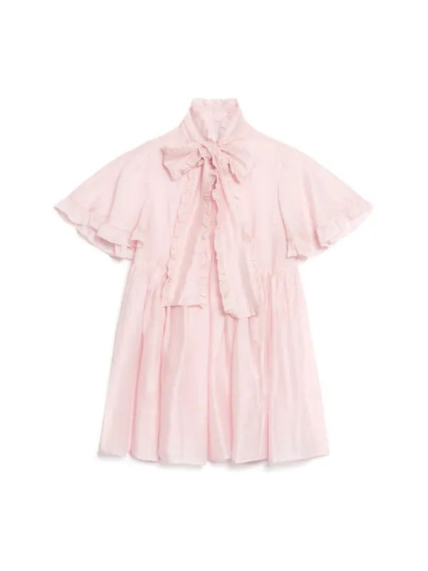 Lively Fashion Styles Bow Mini Dress