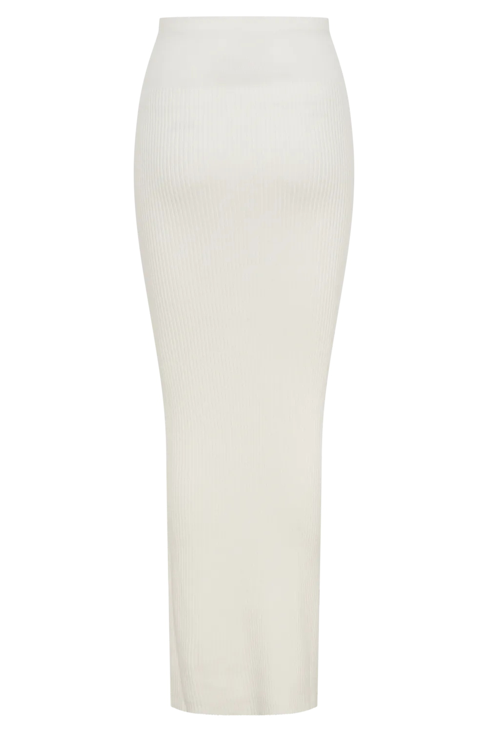 Ribbed Skinny Knit Maxi Skirt