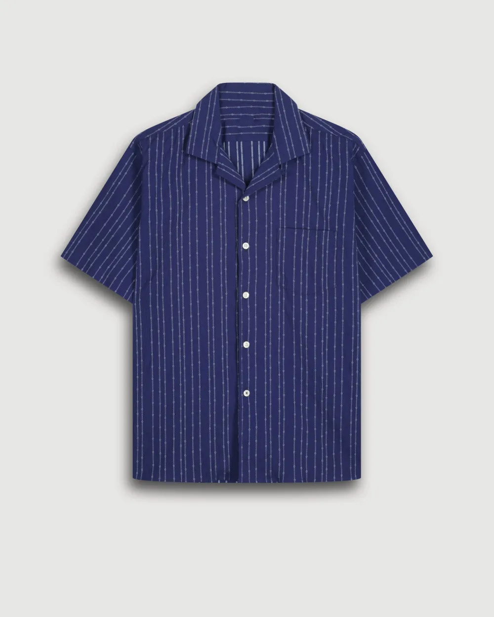 Casual Soft And Comfortable Dark Blue Shirt