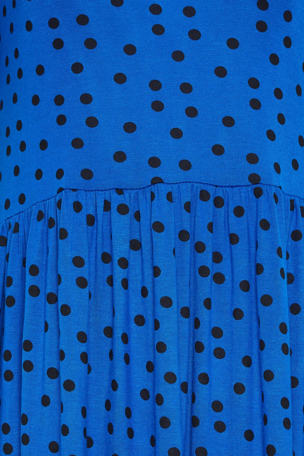 LTS Tall Cobalt Blue Polka Dot Maxi Dress