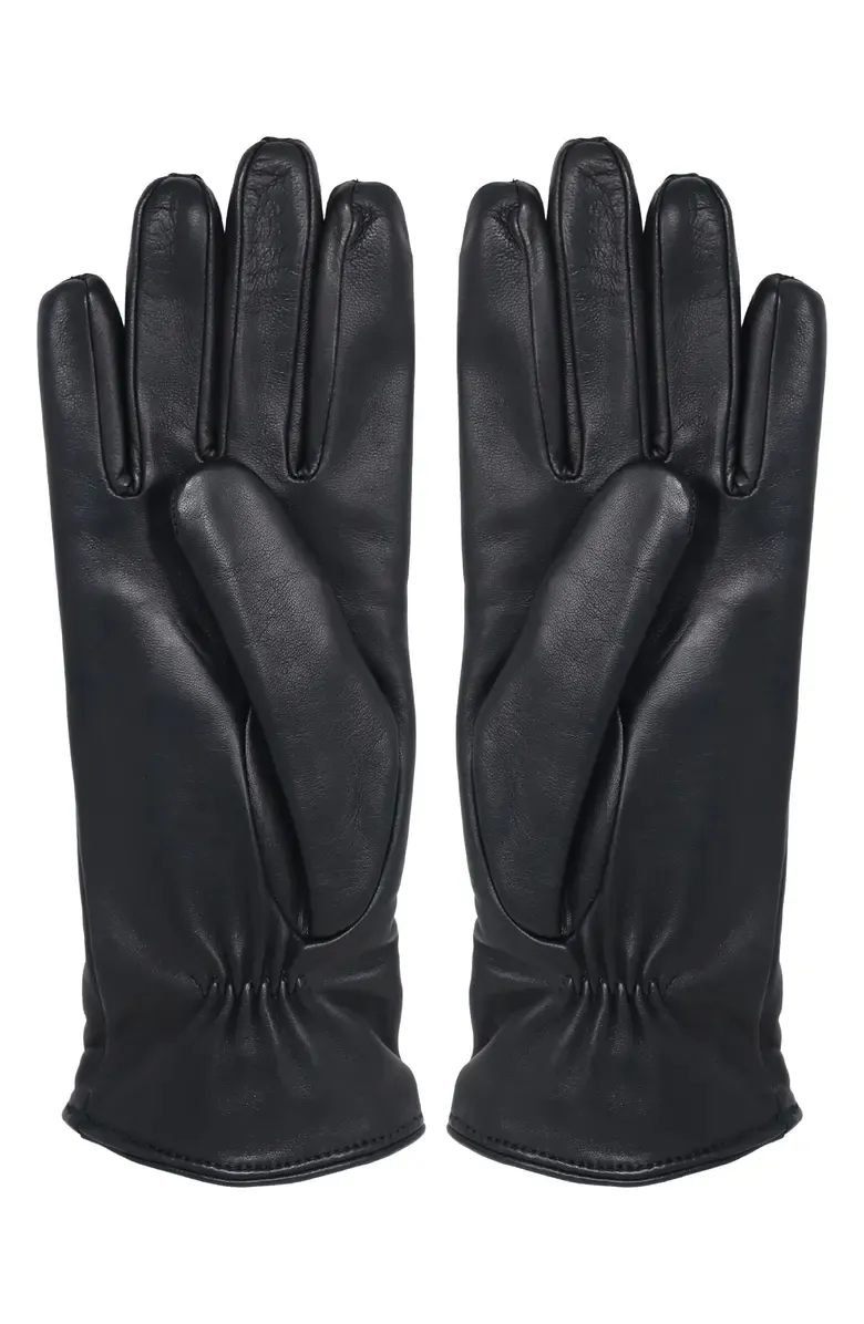 Cashmere Lined Leather Gloves