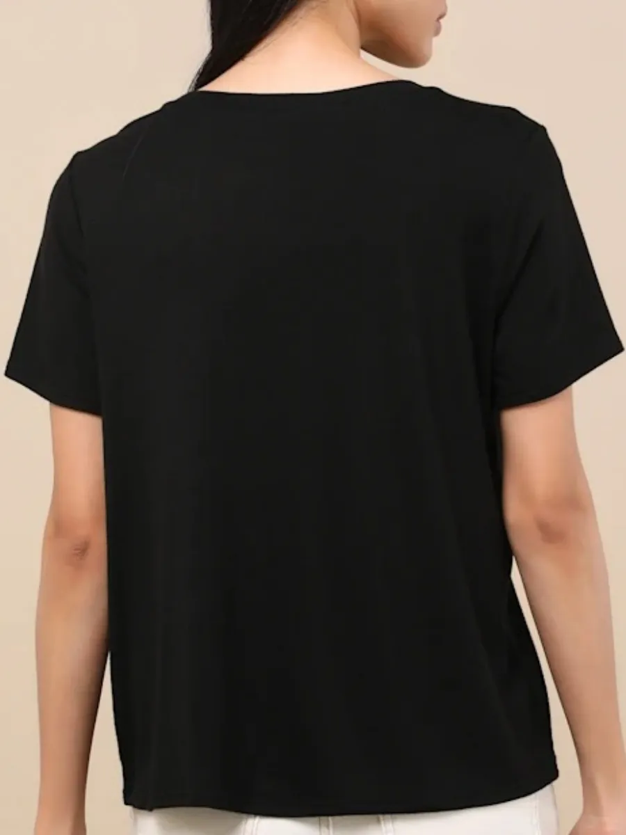 Casual Round Neck T-Shirt