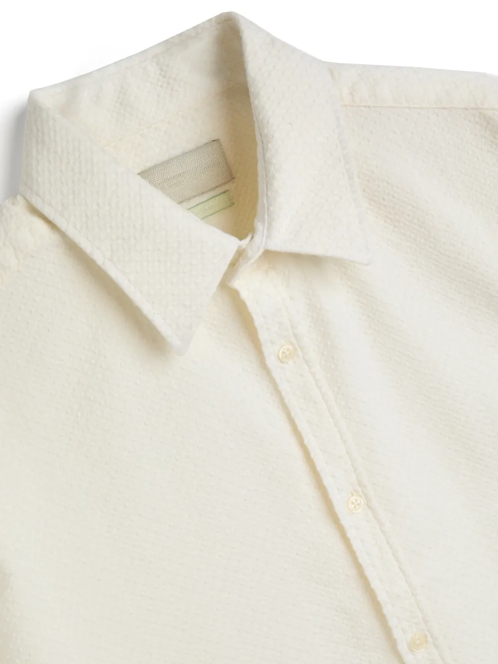 Casual Style Classic Shirt Cream
