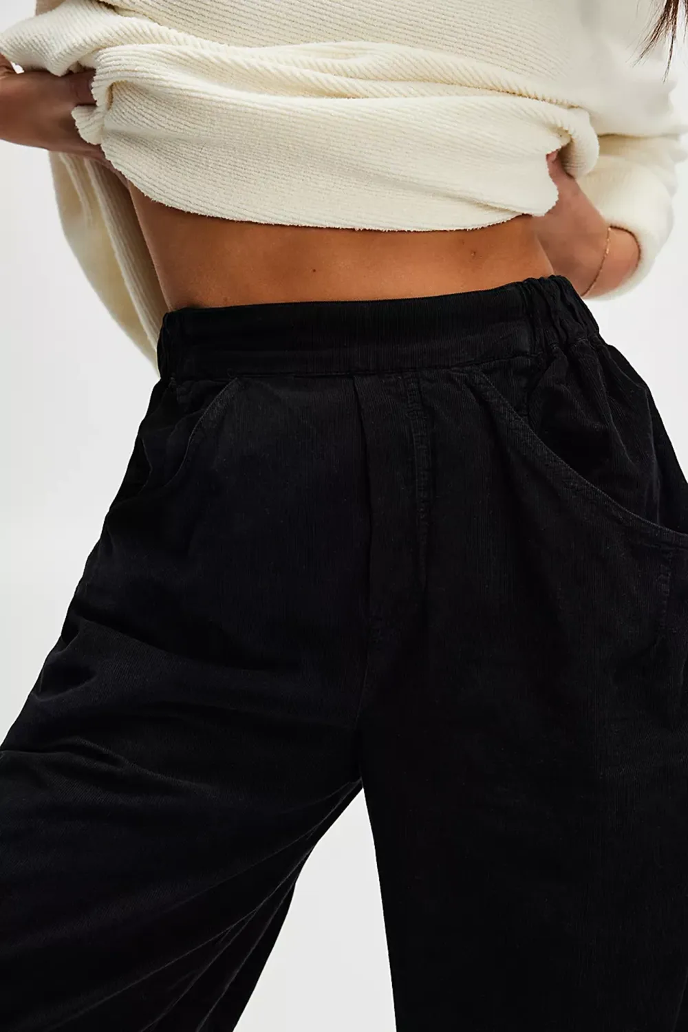 Relaxed Fit Corduroy Pants